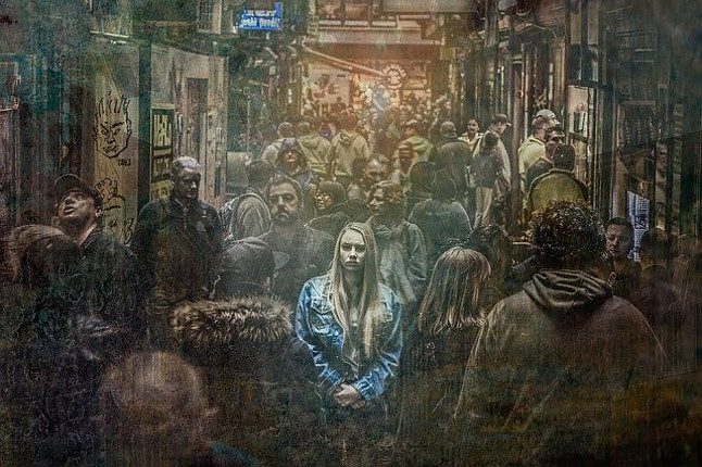 Lost in a crowd